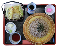 天ぷらざるそば